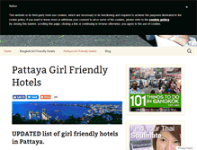 Tablet Screenshot of pattayaguestfriendlyhotels.com